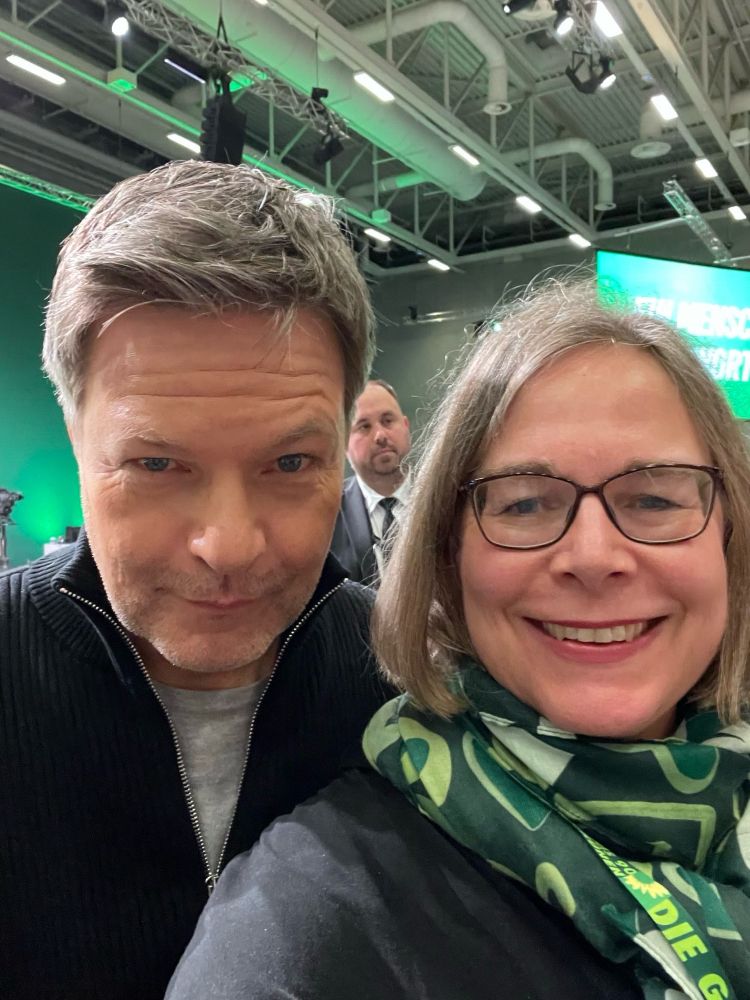Selfie mit Robert Habeck
