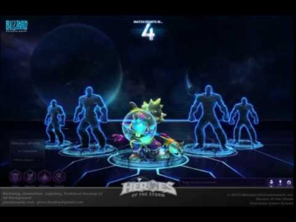 JesseBrophy HeroesoftheStorm Video CharacterSelect
