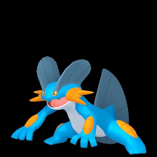Pokemon Swampert, a water ground type