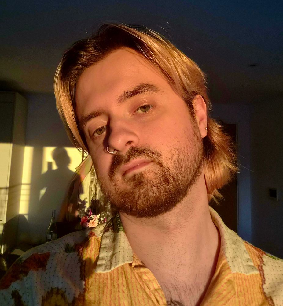 Selfie of me in golden hour