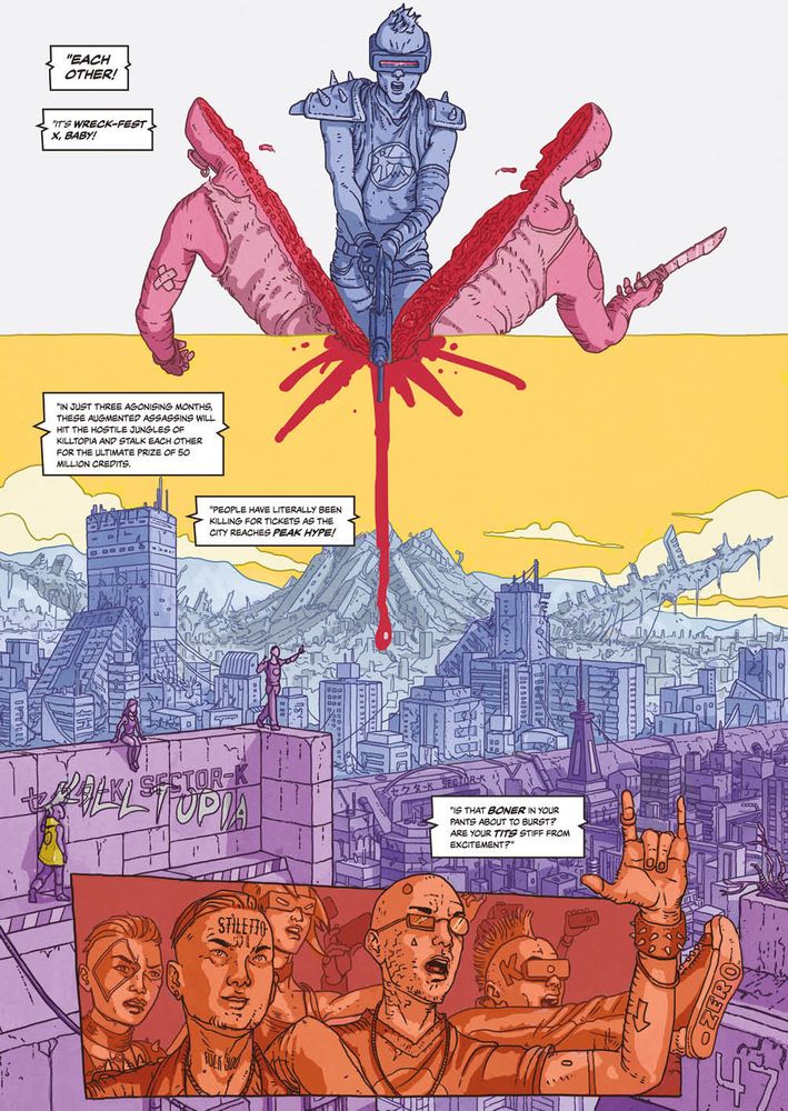 Full page from Killtopia issue 1.