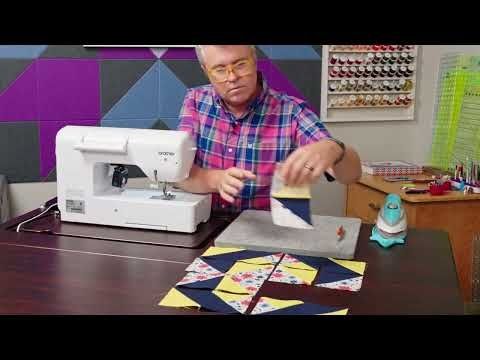 How to Assemble HST Quilt Blocks for Perfect Points!