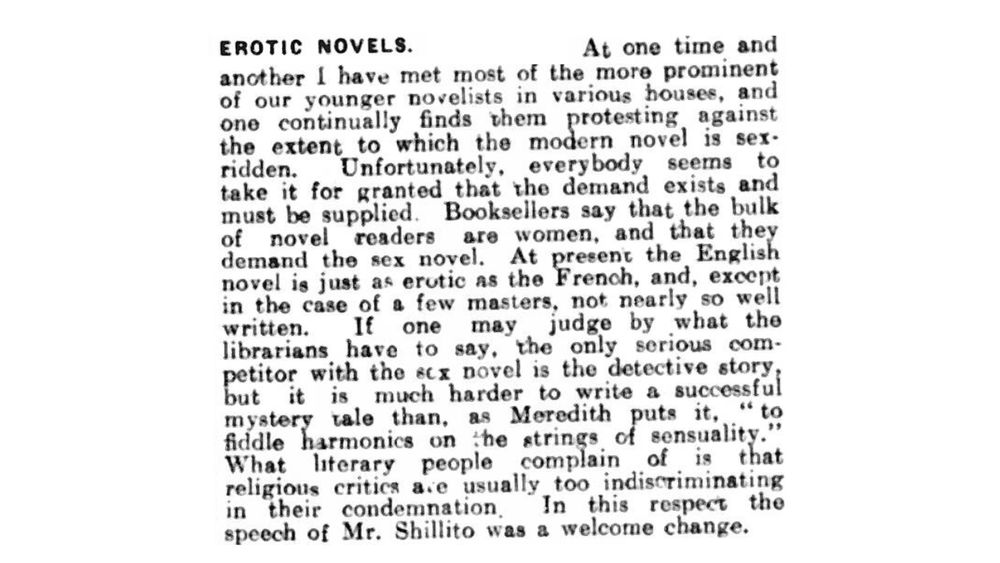 Photograph of harrumphing article from the Lancashire Daily Post, 18 October 1924, 4.