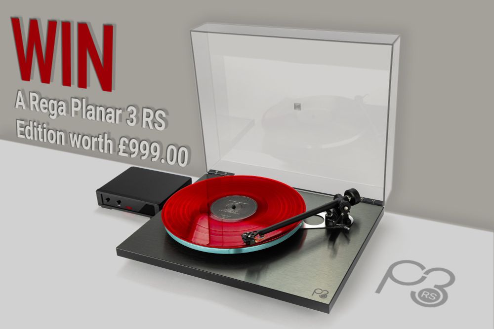 Rega RS turntable metallic finish