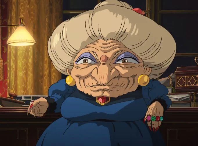 Yubaba from Spirited Away