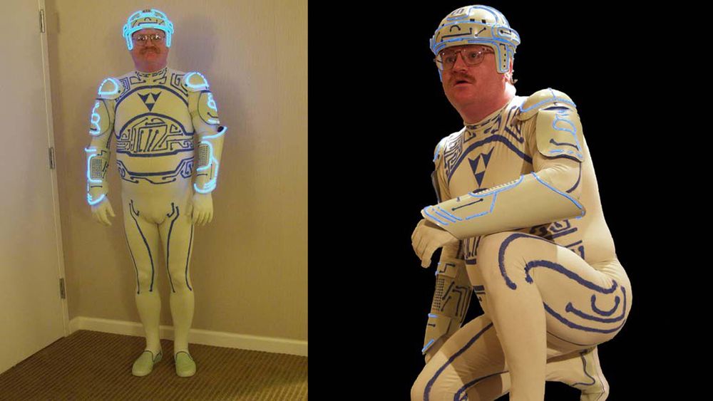 pictures of Tron guy