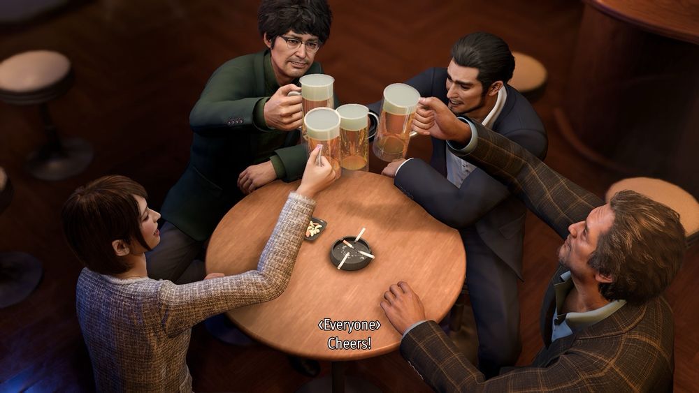 Like a Dragon: Infinite Wealth; the party