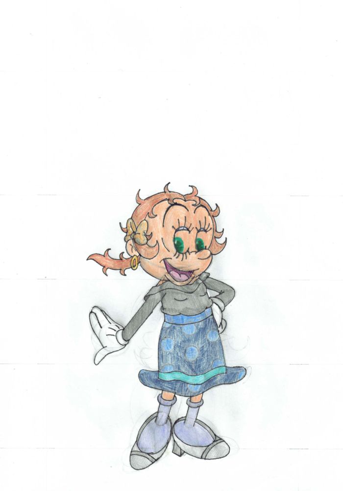 Pencil Sketch of Sylvania “Sylvie” Questel 