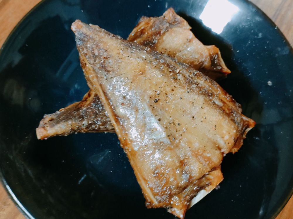 マグロのあご肉のオーブン焼き