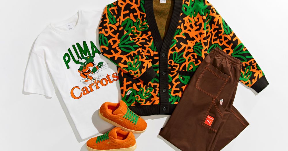 PUMA AND CARROTS GREEN-THUMBED COLLECTION IS “IN SEARCH OF CARROTS”