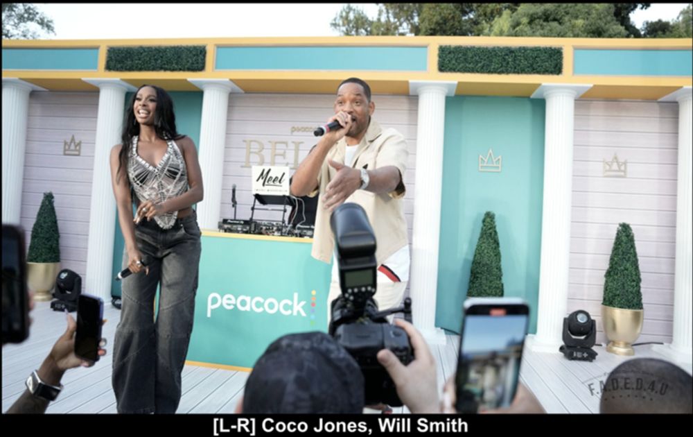 Peacock Hosts Summer BBQ With A Surprise Performance from Will Smith & Coco Jones Celebrating BEL-AIR Season 3 – Streaming August 15