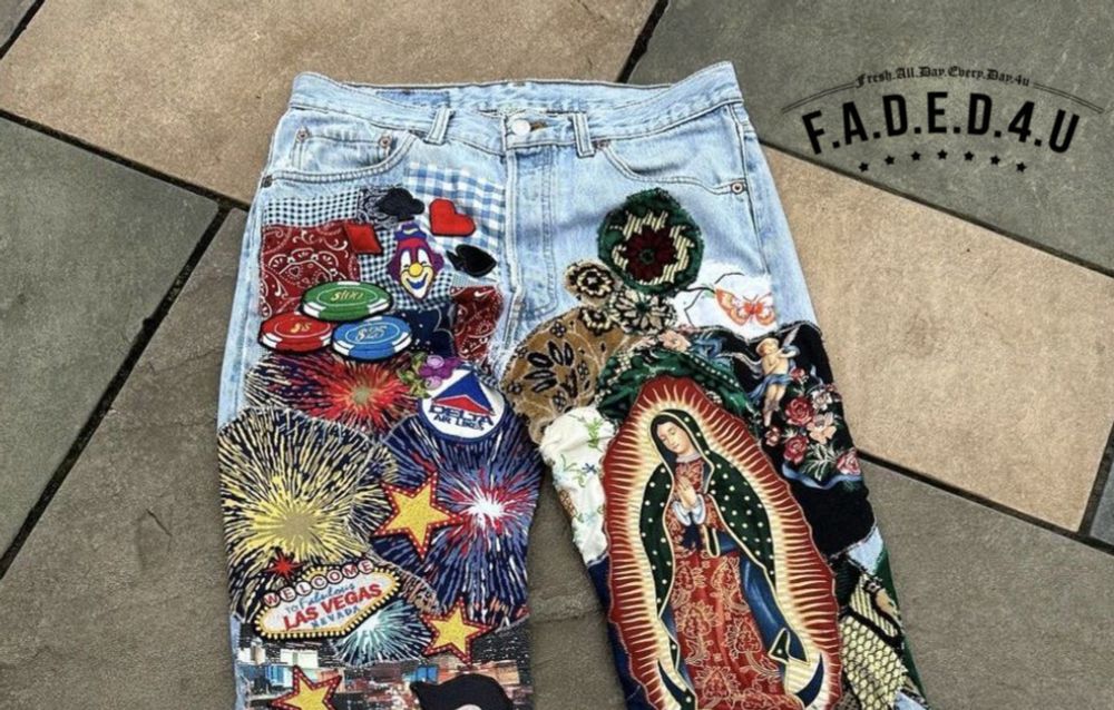 These One-of-a-Kind Levi's Alert! Faith and Fortune Levi’s 501