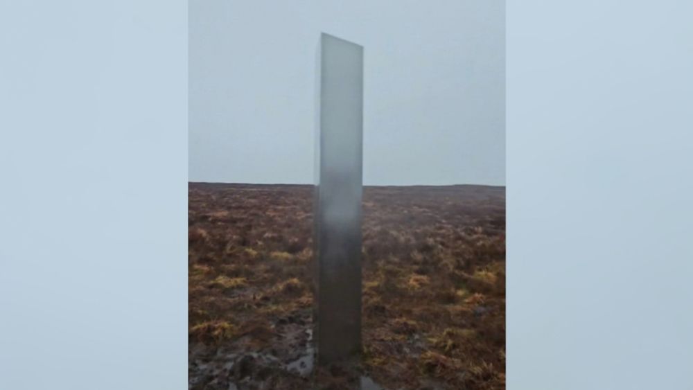 Monolith mystery reemerges in Wales, prompting speculation of space aliens