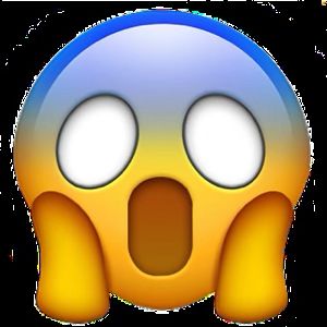 Emoji gasp face 