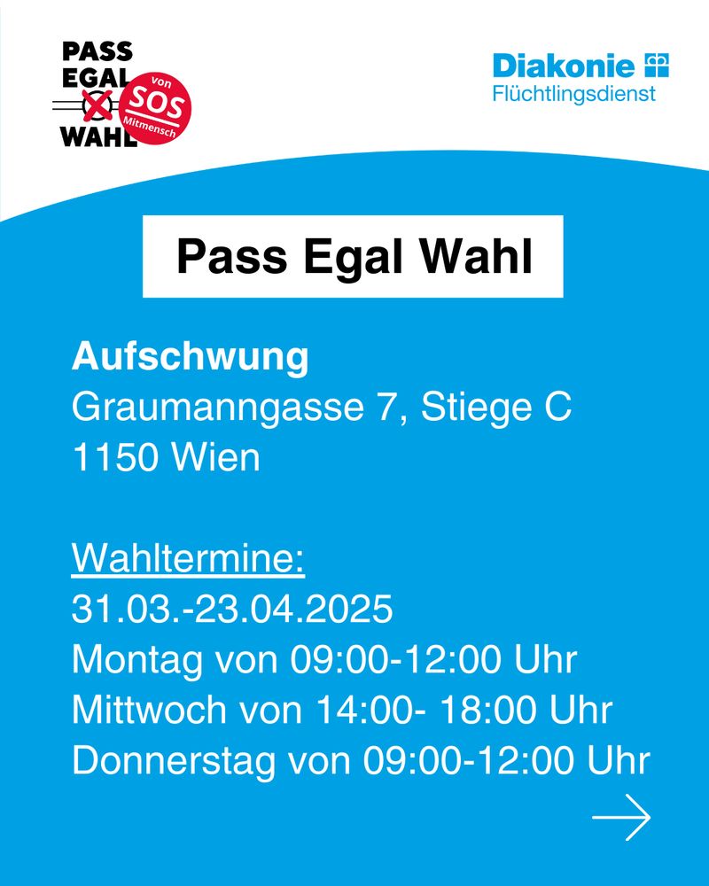 eine blaue und weiße Karte mit weißem Text und schwarzer Schrift