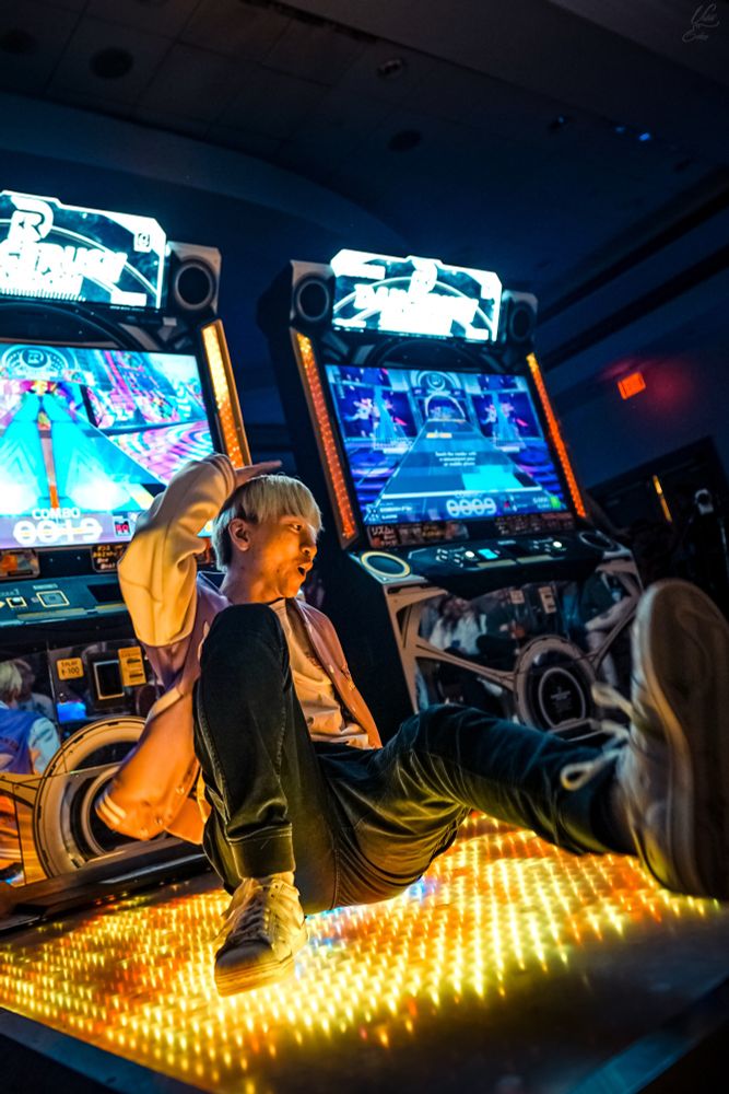 Freestyle Tournament, pose mid song