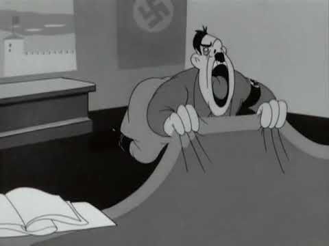 Der Führer Chews the Carpet!