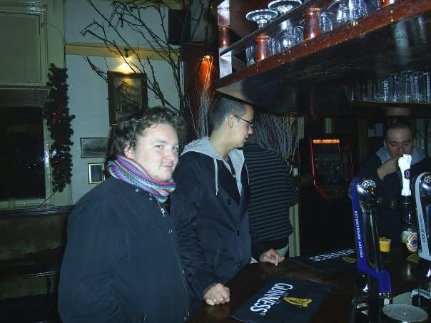 Me and my big multi coloured scarf, I’m 25 at the time