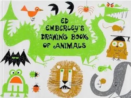 Book cover of Ed Emberley’s Drawing Book of Animals
