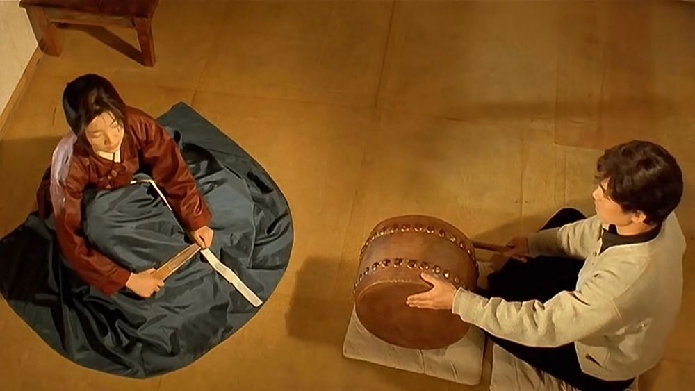 Screen du film La Chanteuse de Pansori (Sopyonje) realisé par Im Kwon-taek en 1993