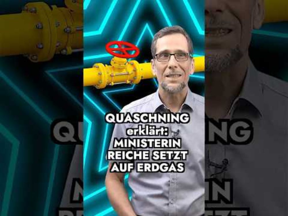 Ministerin Katherina Reiche setzt auf Erdgas! 😲 #erdgas #reiche #klimaschutz