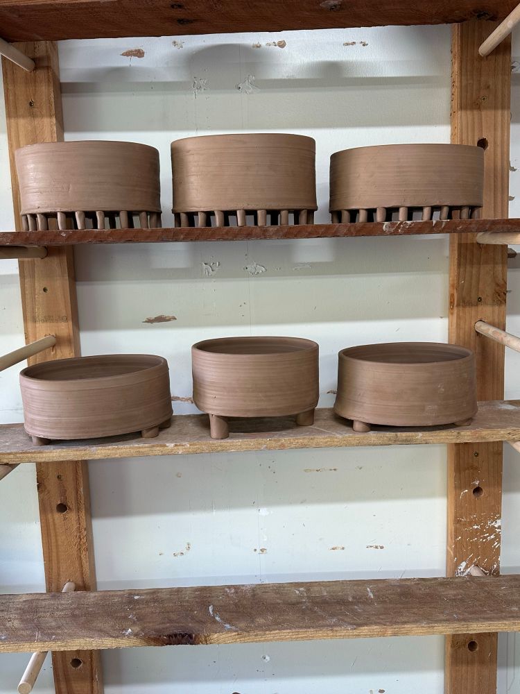 Ovals with various number and sized feet