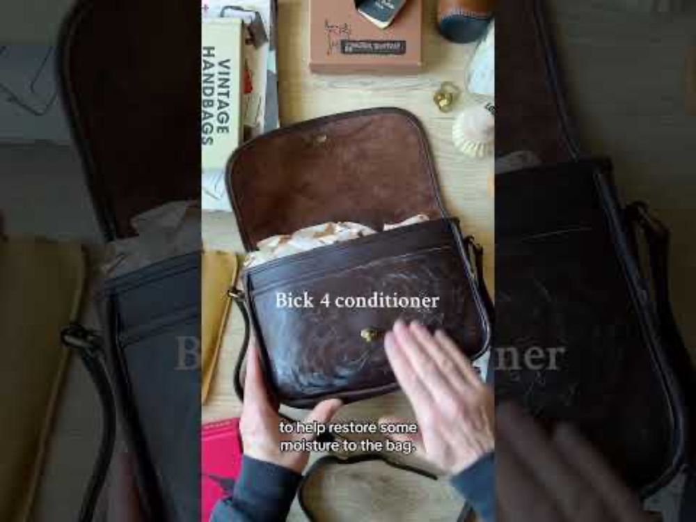 #HowTo #Coach #Restoration Via IG @willdernesstyler #Vintage #YoutubeShorts #Fashion #DIY