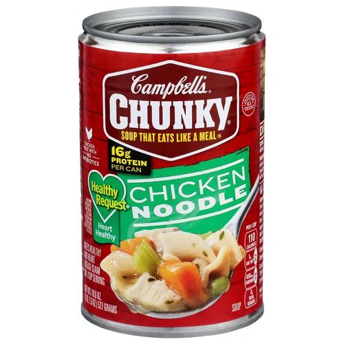 A big, heavy can of Campbell’s Chunky soup. 