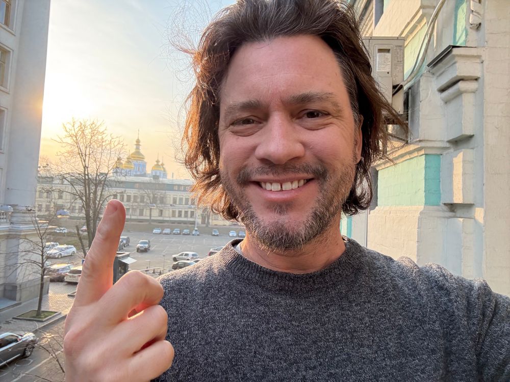 Picture of me in Kyiv