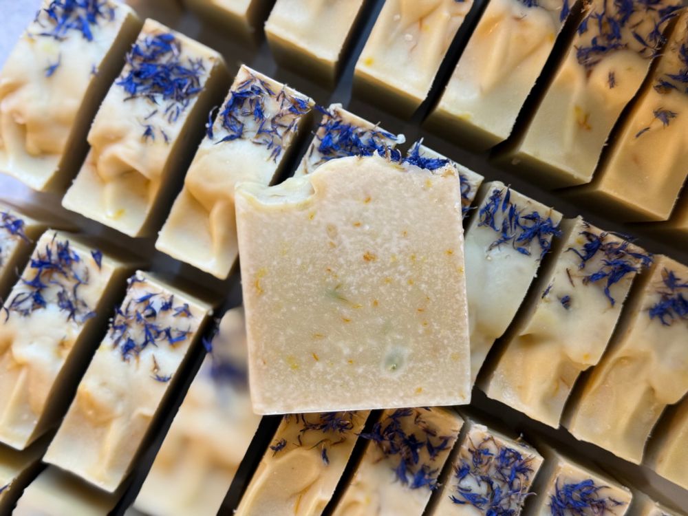 Naked in the Garden cold process soap 