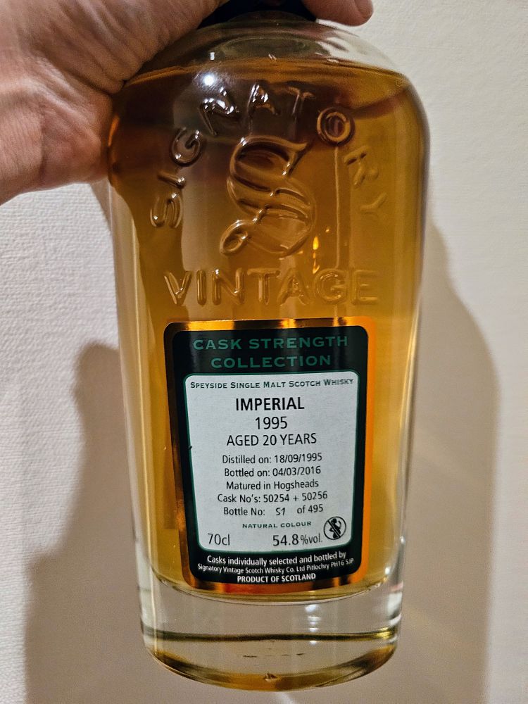 Signatory Imperial CS 1995 20yro