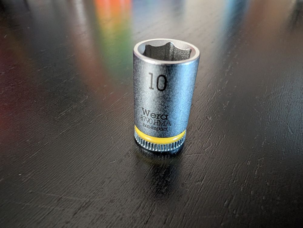 10mm Wera socket 