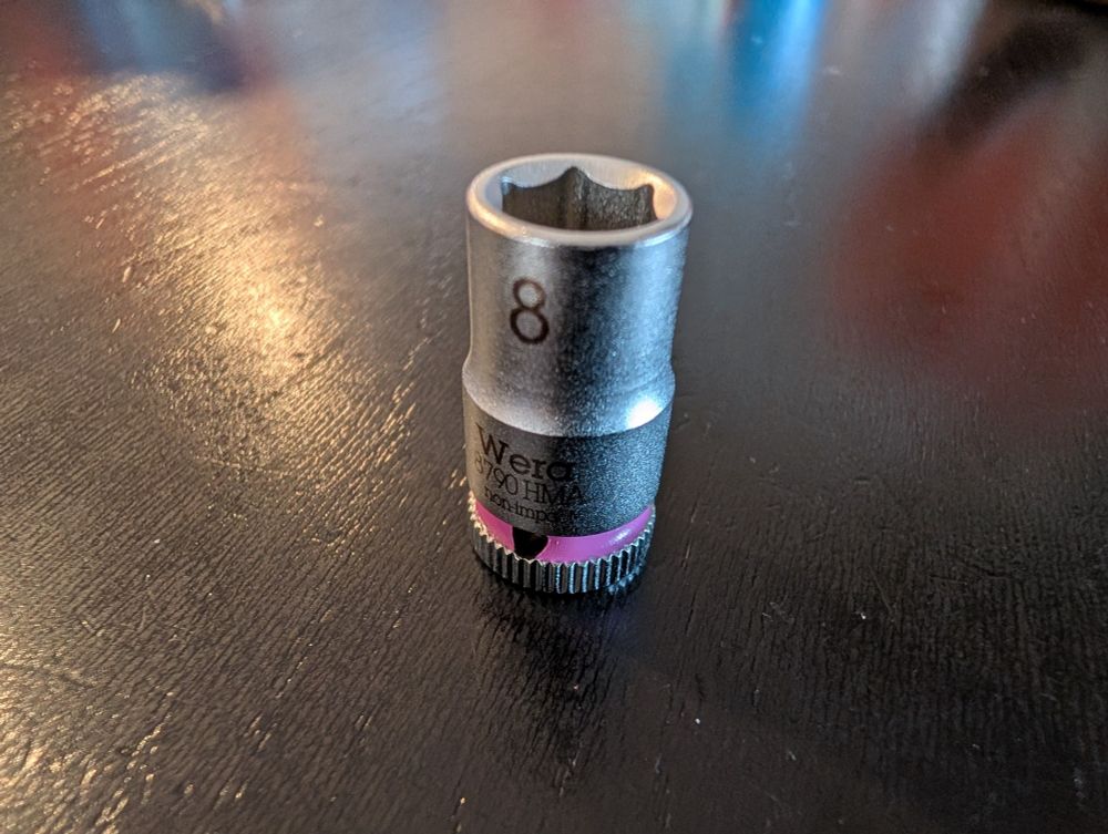 Wera 8mm socket 