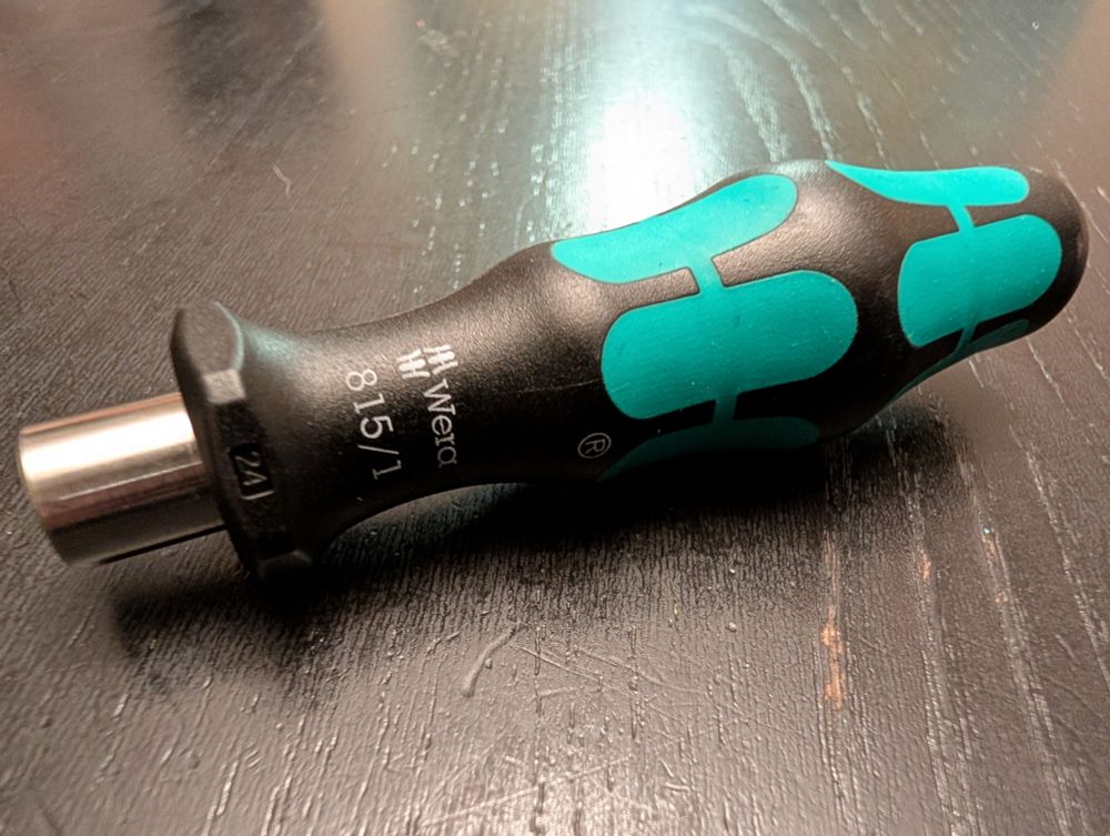 Wera bitholding screwdriver 