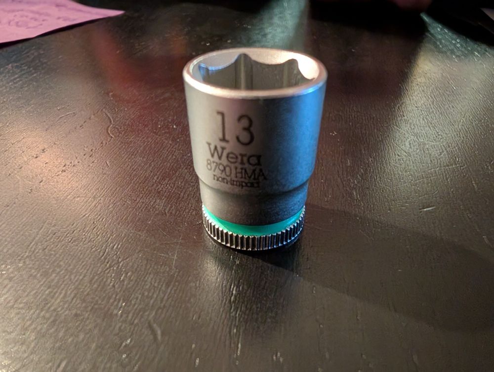 13 mm Wera socket 