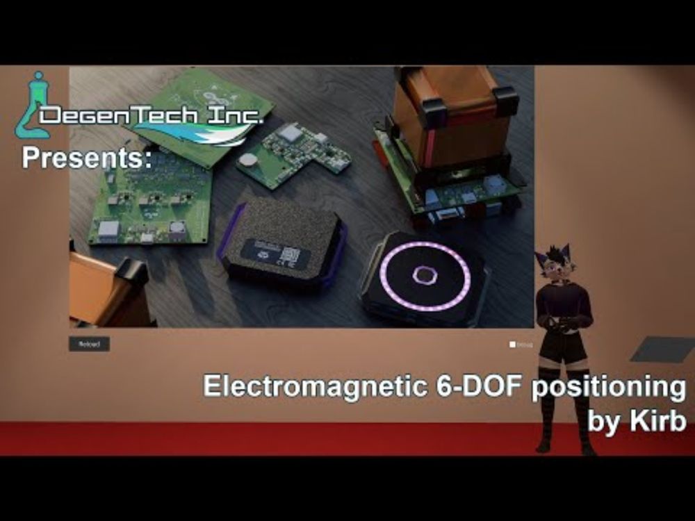 Electromagnetic 6-DOF tracking for VR applications by Kirb on VRChat
