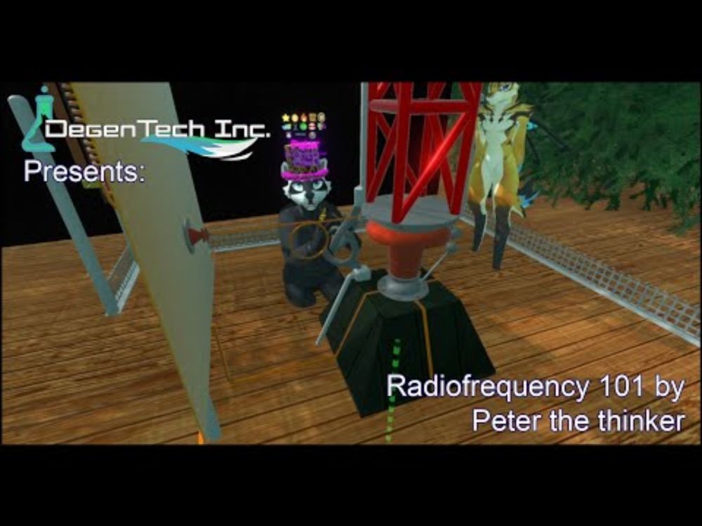 Radiofrequency 101, From DC to Daylight by Peter the thinker in Resonite
