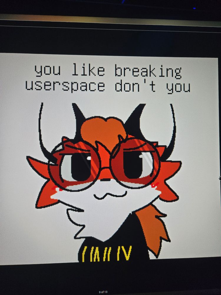 boykisser meme: you like breaking userspace don't you