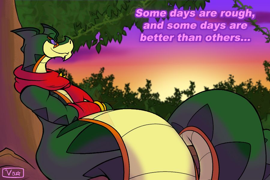 Little less teasy but still, you don't know who may be resting in those coils below~