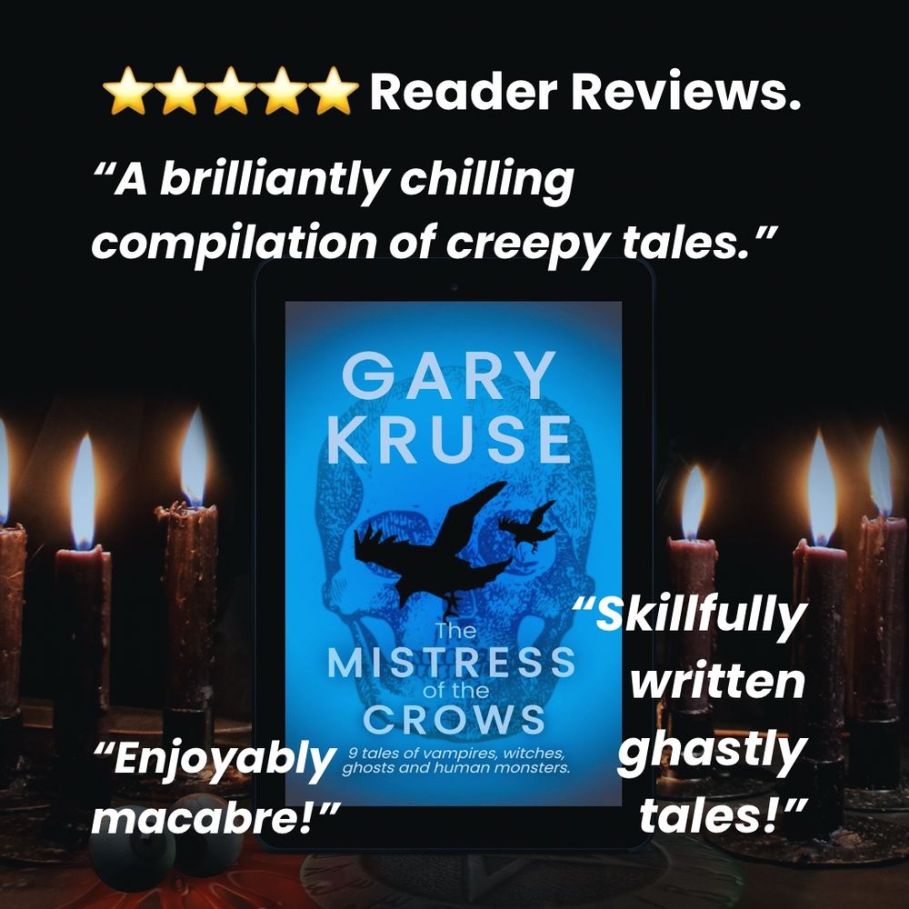 Reviews of the mistress of the crows surrounding the cover of the book. 
