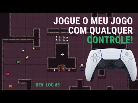 Jogue o meu jogo com qualquer controle! | Catventure dev log #05