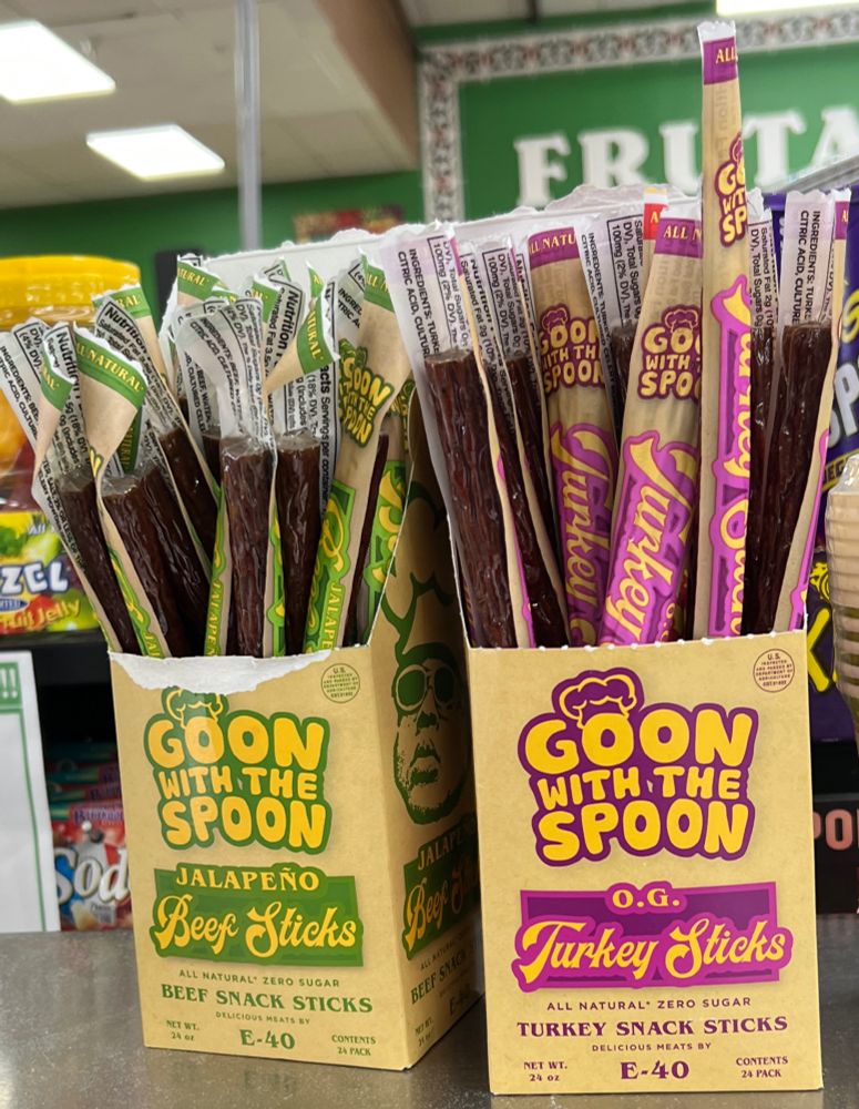 Beef & Turkey Jerky with a brand name of 