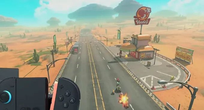 Mario Kart 9 on the nitendo switch 2