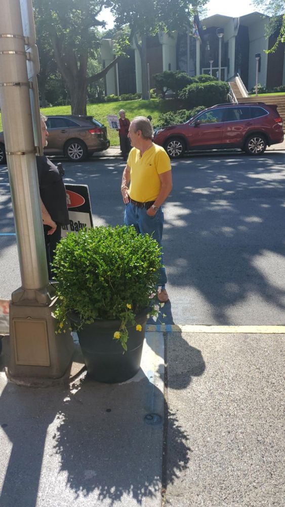 Clinic protester who time-traveled from with an exquisite pornstache.