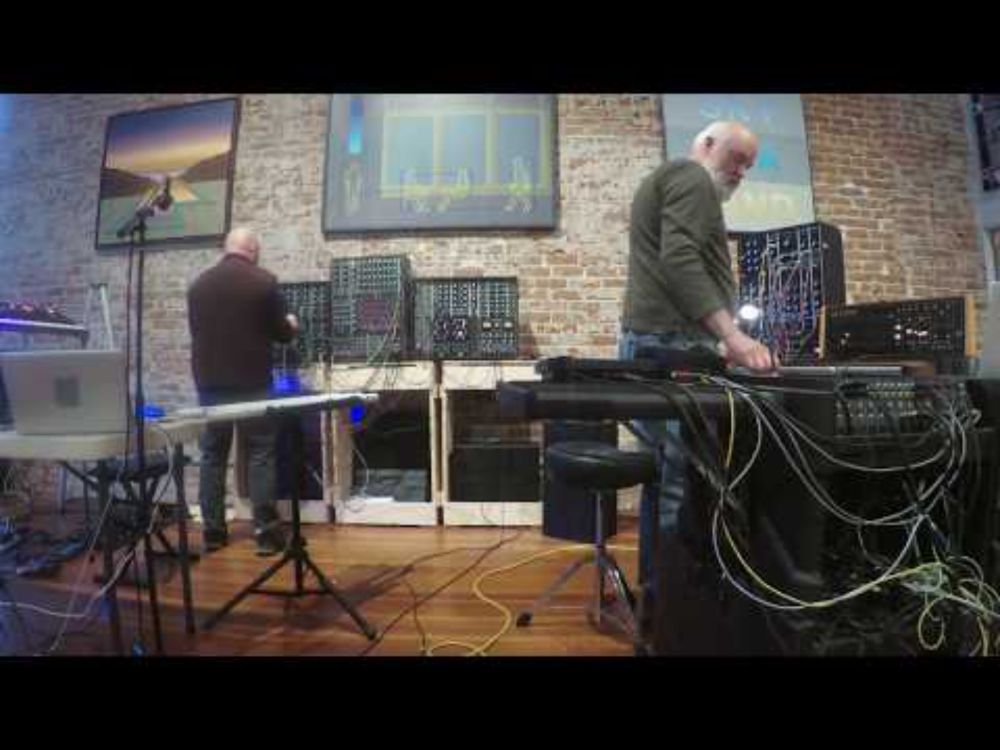 Robert Rich and Loren Nerell   Modular Jam At Noisebug 2 10 19 part A  z8