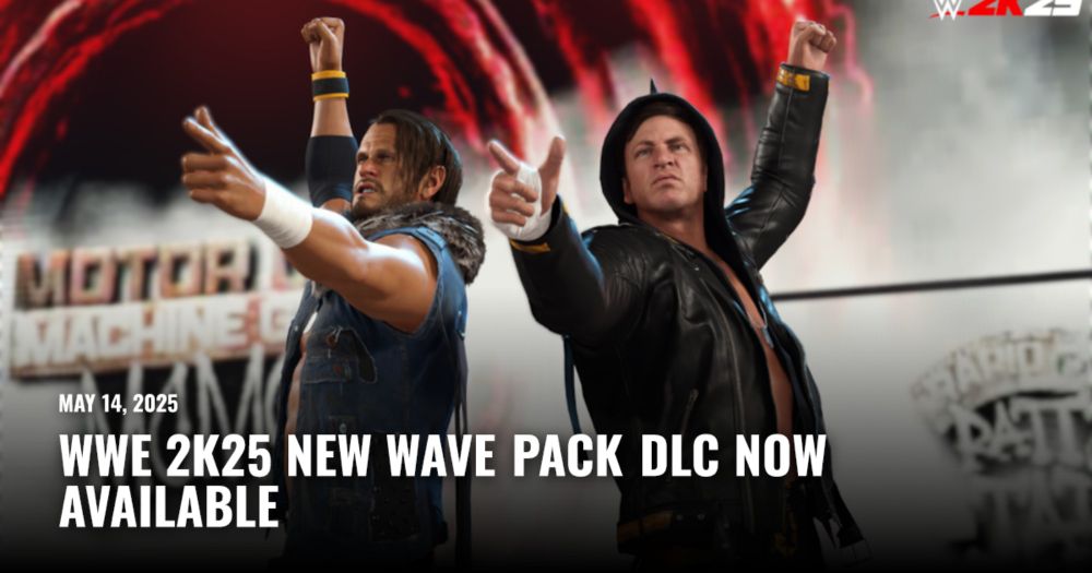WWE 2K25 New Wave Pack DLC Now Available | Restart