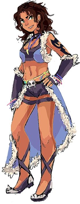 Oerba Yun Fang from Final Fantasy XIII dressed as a Stalker from the MMO RAGNAROK Online