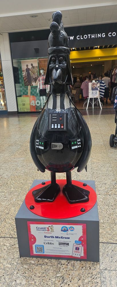 Darth Mcgraw, apart of the gromit trail 
