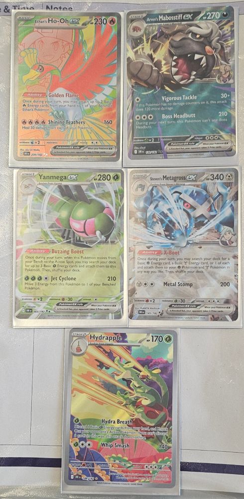 Pulls from 12 packs of destined rivals in a booster box