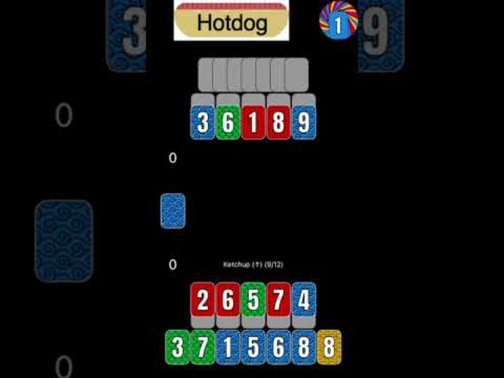 How to play the trick taking game Hotdog in the Trickster's Table app